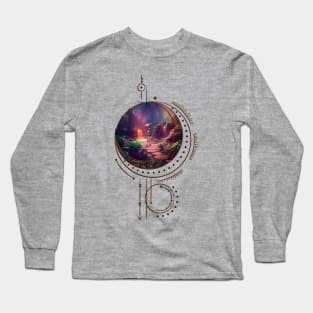 Wondeful fairy in a fantasy world Long Sleeve T-Shirt